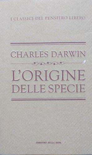 L' origine della specie - Charles Darwin - copertina