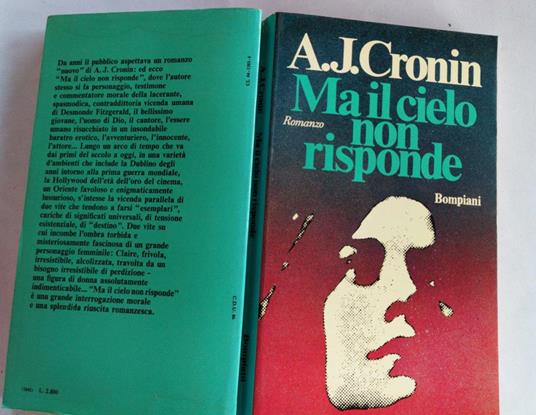 Ma il cielo non risponde - Archibald Joseph Cronin  - copertina