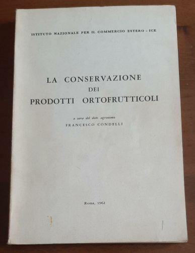 La conservazione dei prodotti ortofrutticoli - copertina