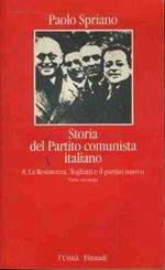Storia del partito comunista italiano. Vol. 8. La Resistenza. Togliatti e il partito nuovo