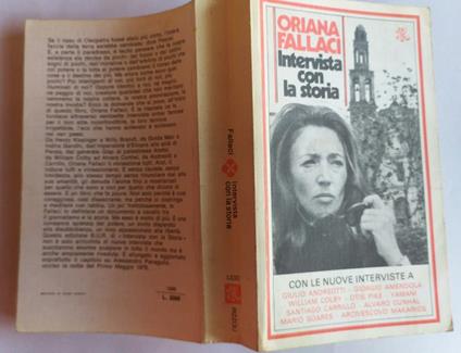 Niente e cosi' sia - Oriana Fallaci - copertina