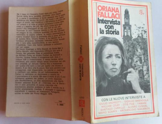 Niente e cosi' sia - Oriana Fallaci - copertina