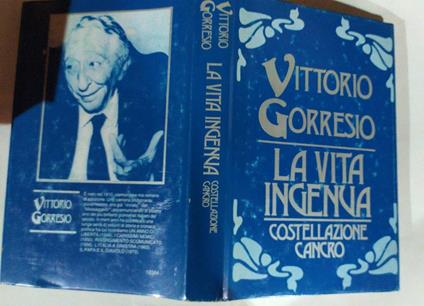 La vita ingenua - Vittorio Gorresio - copertina