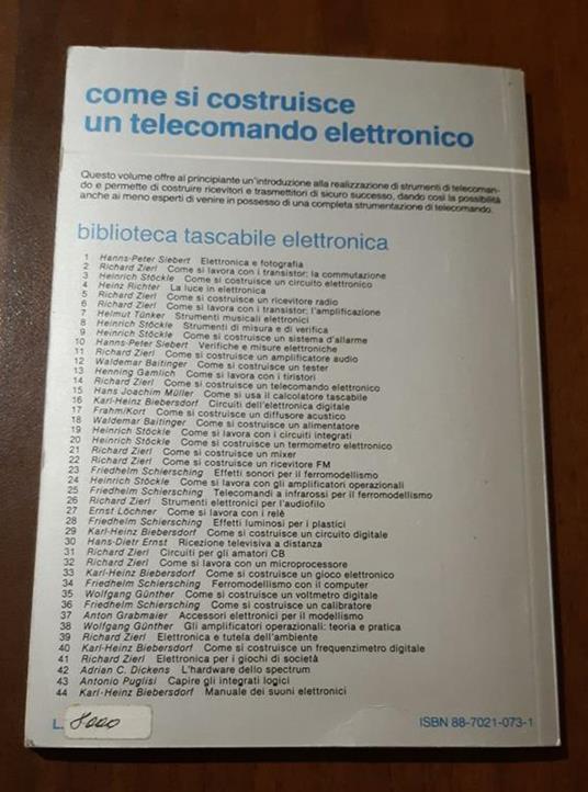 Come si costruisce un telecomando elettronico - Richard Zierl - 2