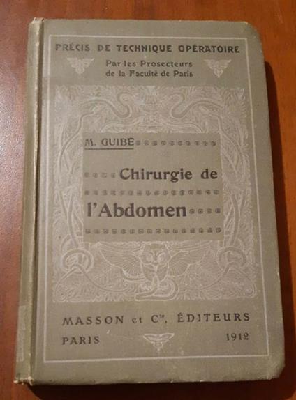 Chirurgie de l'abdomen - copertina