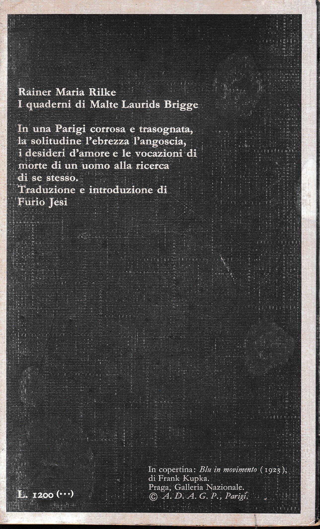 I quaderni di Malte Laurids Brigge