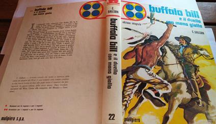 Buffalo Bill e il duello con mano gialla - Clem Gallson - copertina