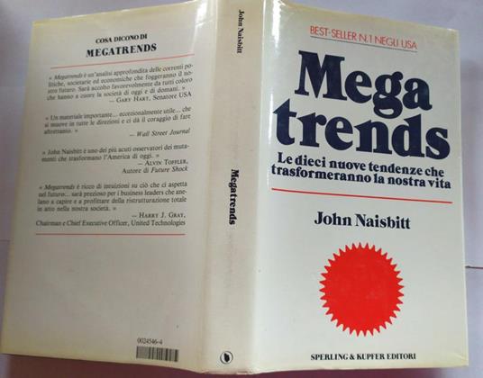 Mega trends - John Naisbitt - copertina