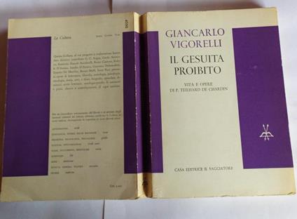 Il gesuita proibito - Giancarlo Vigorelli - copertina