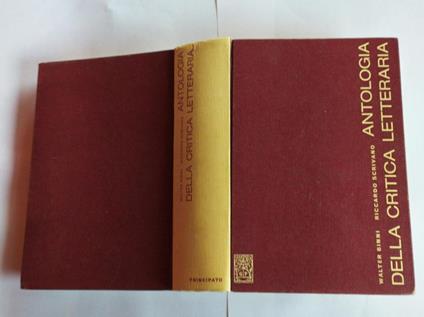 Antologia della critica letteraria - copertina