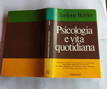 Psicologia e vita quotidiana - Charlotte Buhler - copertina