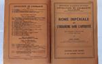 Rome imperiale et l'urbanisme dans l'antiquite'