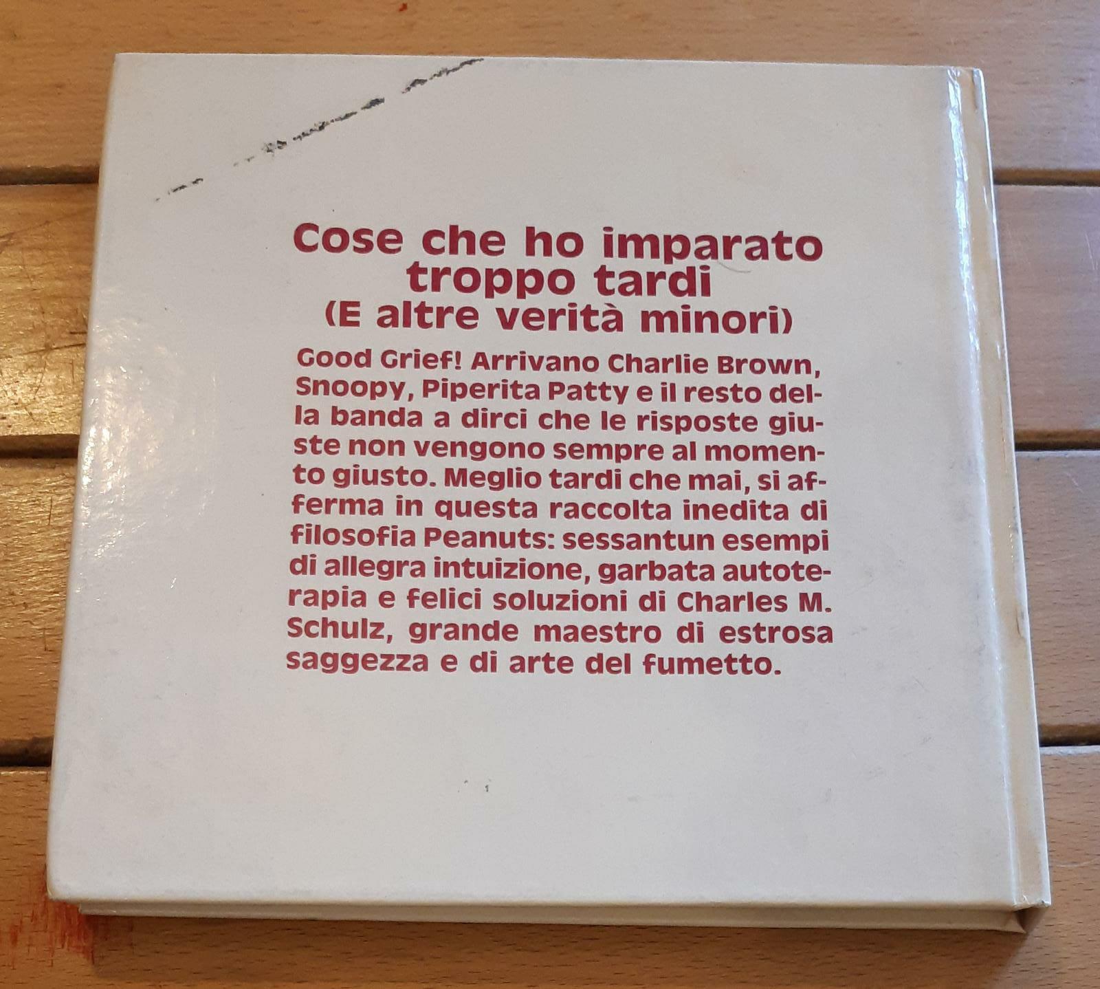 Cose che ho imparato troppo tardi e altre verità minori
