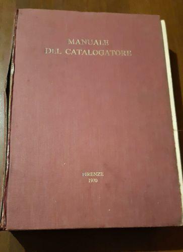 Manuale del catalogatore - copertina