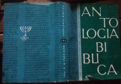 Antologia biblica Antico testamento - copertina