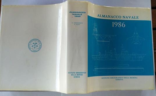 Almanacco navale 1986 - copertina