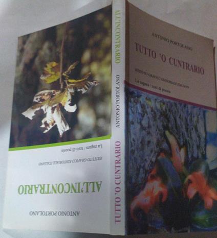 Tutto 'o cuntrario. All'incontrario - Antonio Portolano - copertina