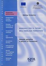 Manuale per il tutor dell'obbligo formativo