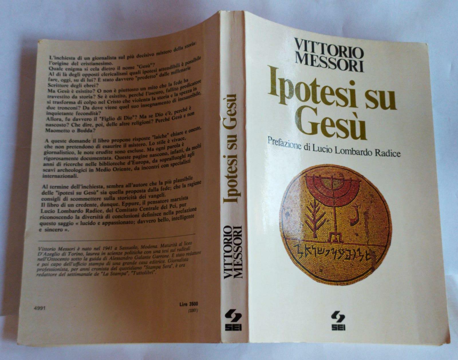 Ipotesi su Gesu'