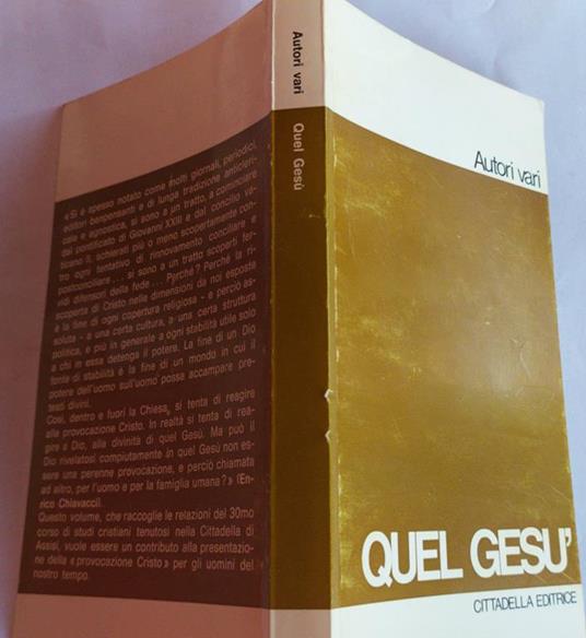 Quel Gesù - Autori vari - copertina
