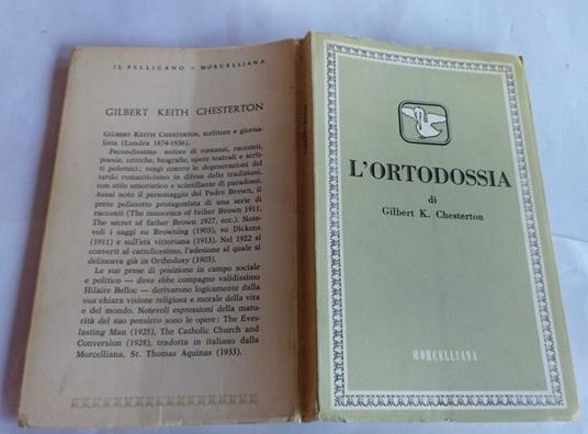 L' ortodossia - Gilbert K. Chesterton - copertina