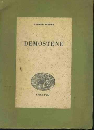 Demostene - Werner Jaeger - copertina
