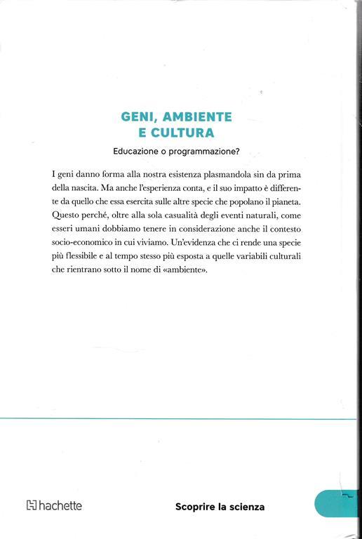 Geni, ambiente e cultura. Educazione o programmazione? - 2
