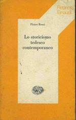 Lo storicismo tedesco contemporaneo