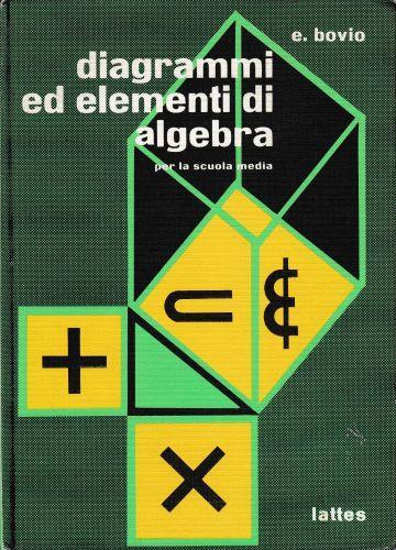 Diagrammi ed elementi di algebra - Enzo Bovio - copertina