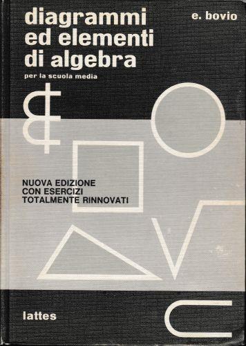 Diagrammi ed elementi di algebra - Enzo Bovio - copertina