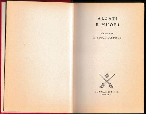 Alzati e muori - Louis L'Amour - copertina