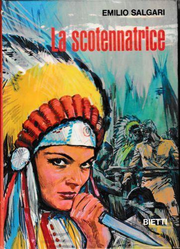 La Scotennatrice - Emilio Salgari - copertina