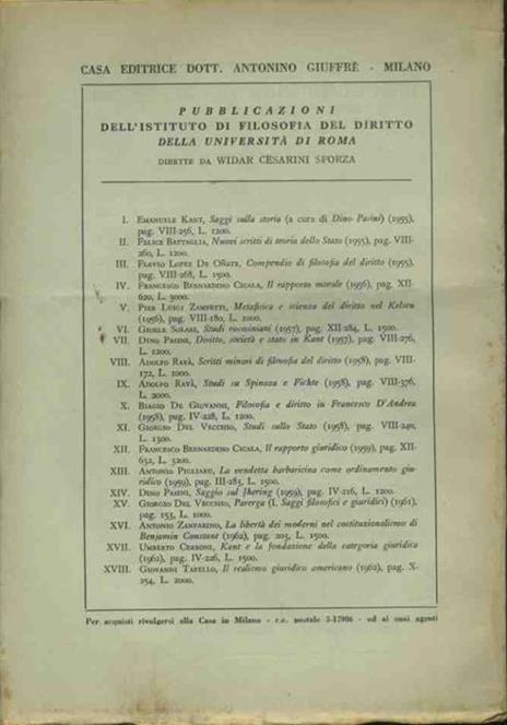 Rivista internazionale di filosofia del diritto. Settembre - ottobre 1962 - 2