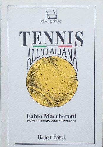 Tennis all'italiana - Fabio Maccheroni - copertina