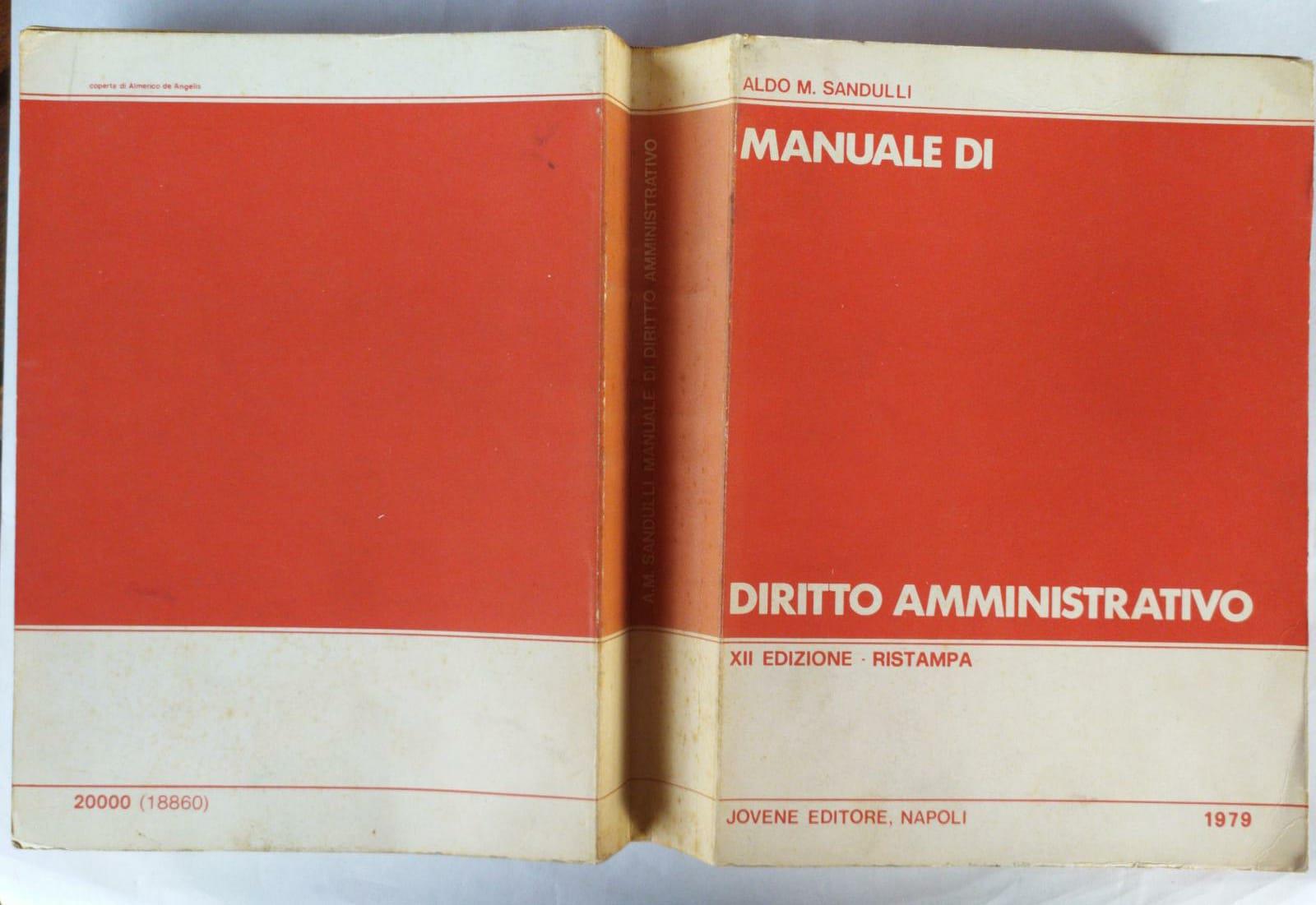 Manuale di diritto amministrativo