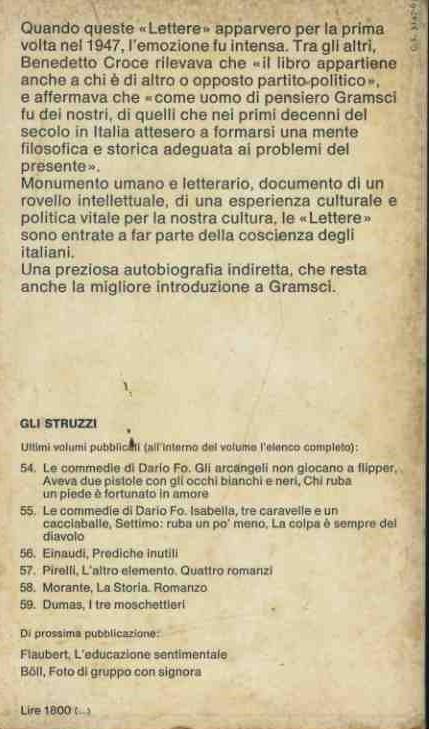 Lettere dal carcere - Antonio Gramsci - 2