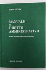 Manuale di diritto amministrativo
