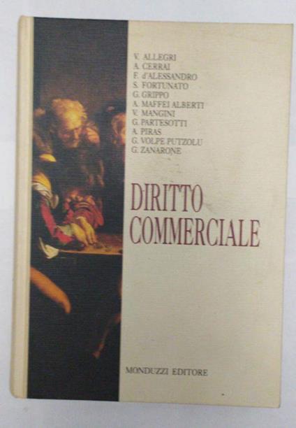 Diritto commerciale - copertina