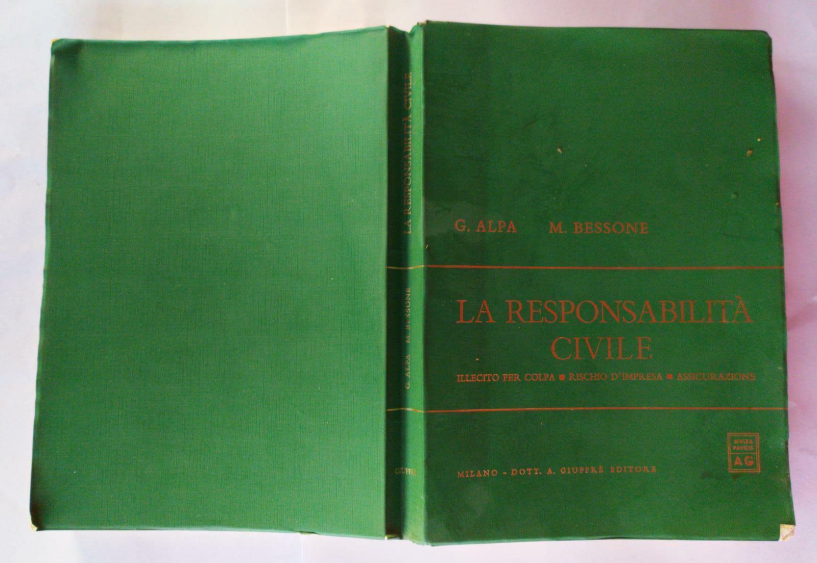 La responsabilità civile. Illecito per colpa. Rischio d'impresa. Assicurazione