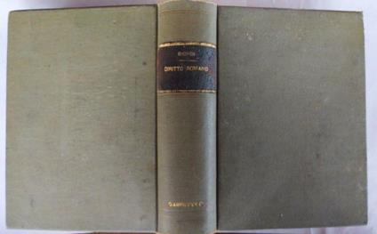 Corso di istituzioni di Diritto Romano I e II - Biondo Biondi - copertina