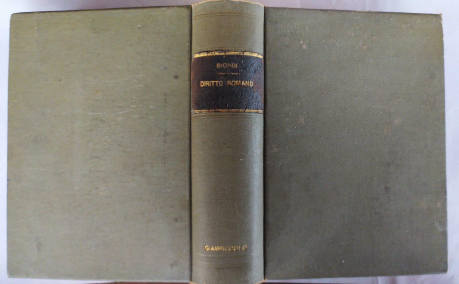 Corso di istituzioni di Diritto Romano I e II