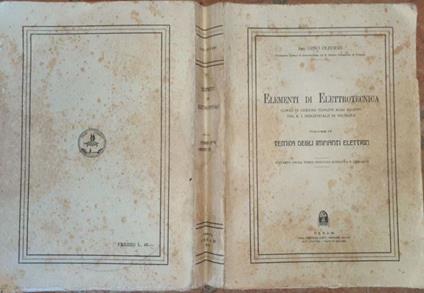 Elementi di elettrotecnica. Volume IV Tecnica degli impianti elettrici - copertina