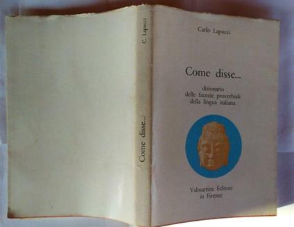 Come disse.. - Carlo Lapucci - copertina