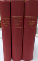 Istituzioni di Diritto Civile Volume I II III