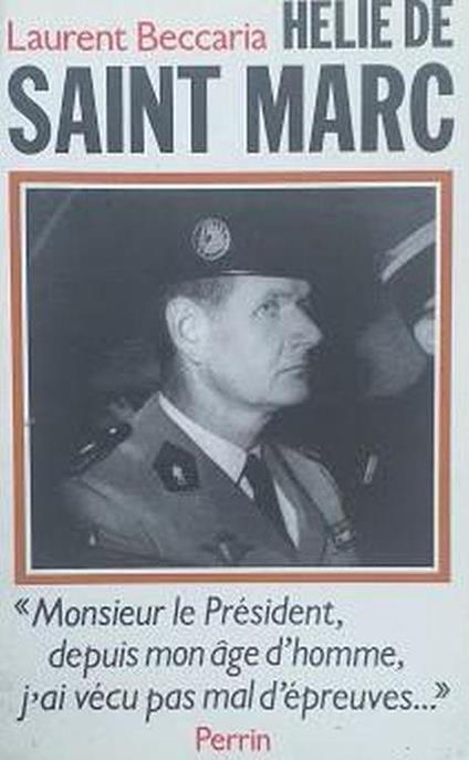 Hélie de Saint Marc - copertina