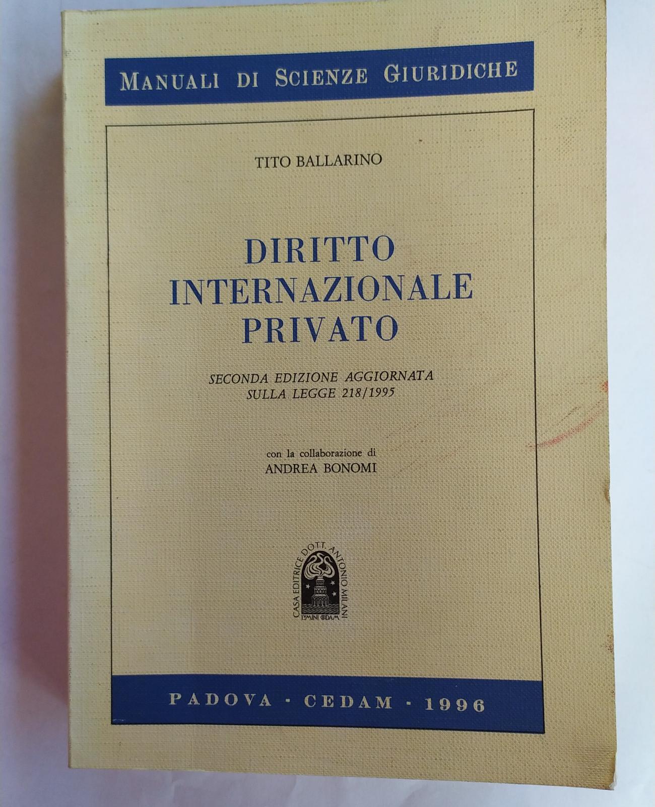 Diritto internazionale privato