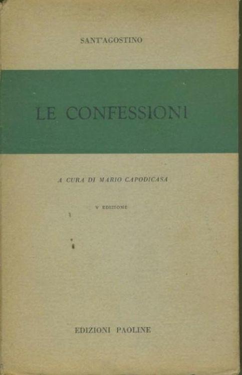 Le confessioni - Agostino (sant') - copertina