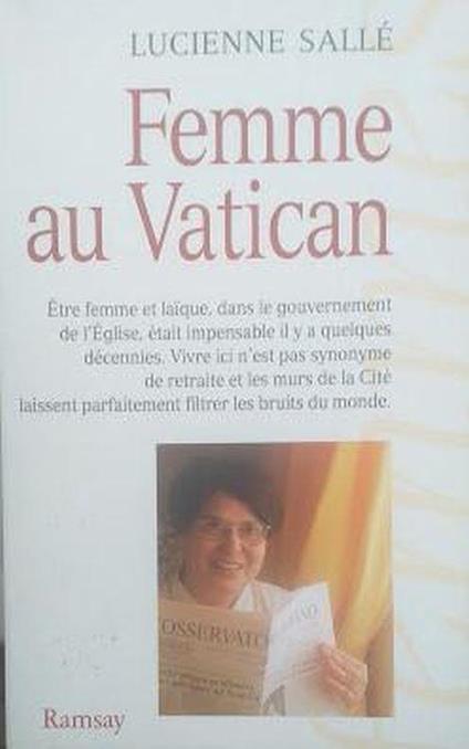 Femme au Vatican - copertina