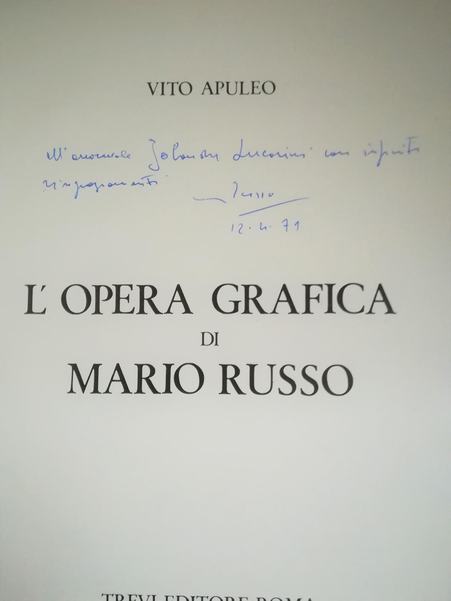 L' opera grafica di Mario Russo