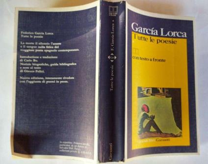 Tutte le poesie Volume II - Federico García Lorca - copertina